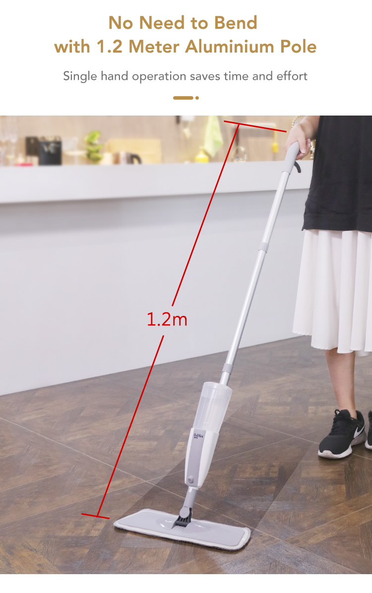Dr.Dirt Spray Flat Mop Complete - Cleanic Cleaning Equipment